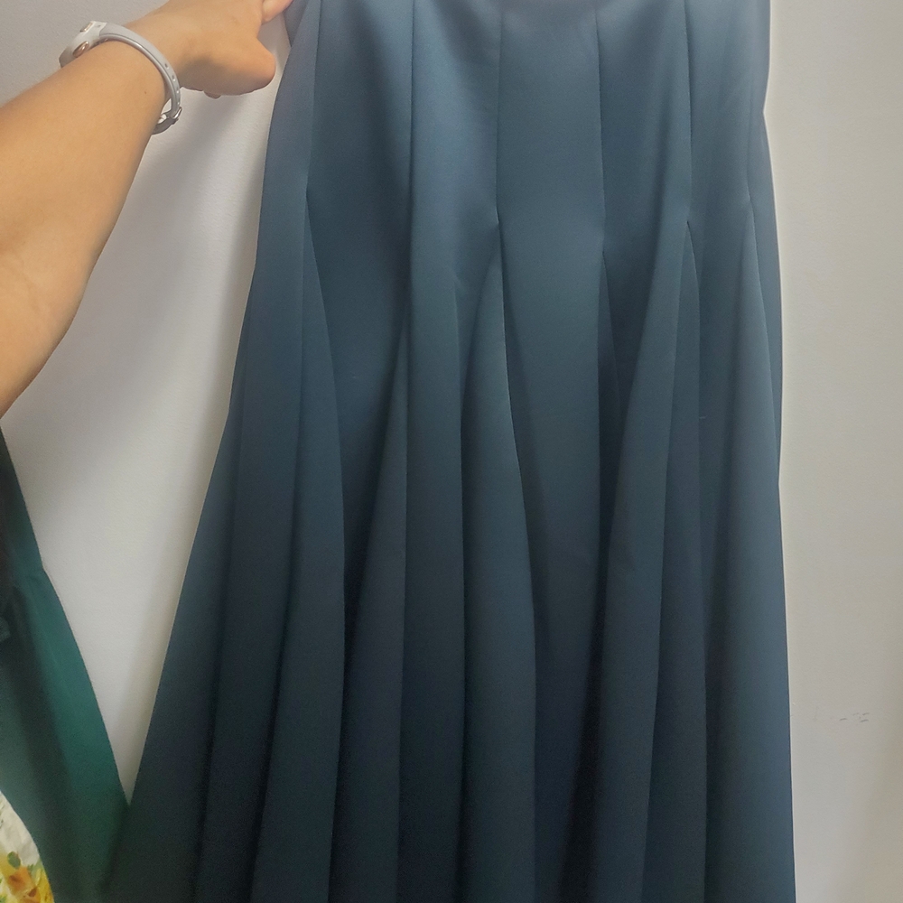 Maeve Teal A-Line Skirt